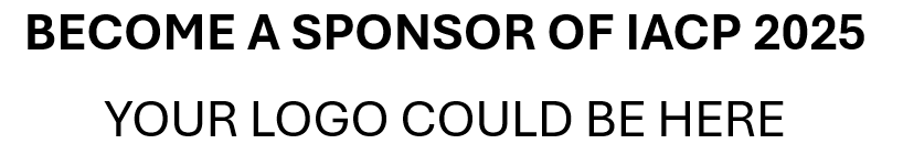 Become A Sponsor of IACP 2025